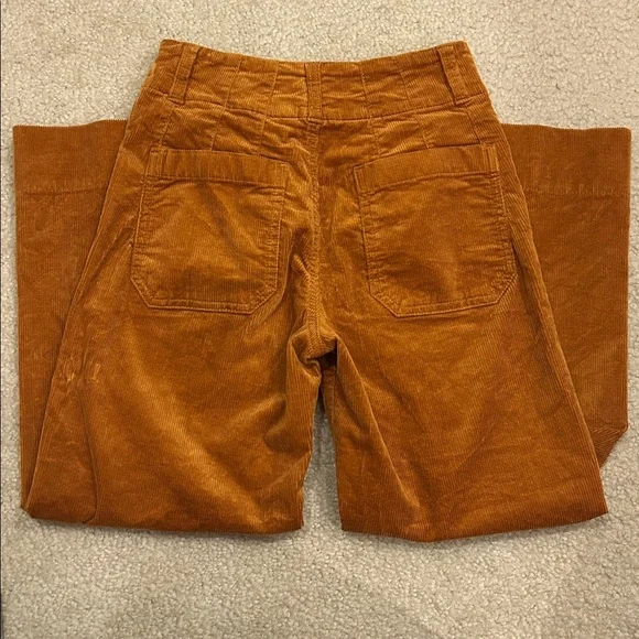 Maeve The Colette Corduroy Crop Wide-Leg Pants - Picture 4 of 6